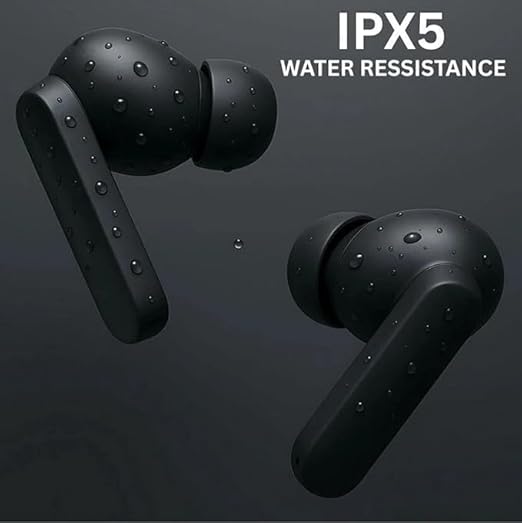Apritex Wireless Bluetooth 5.3 TWS Earbuds with Charging Case, Touch Control, Deep Bass Stereo Sound, Noise Reduction, Type-C Fast Charging.