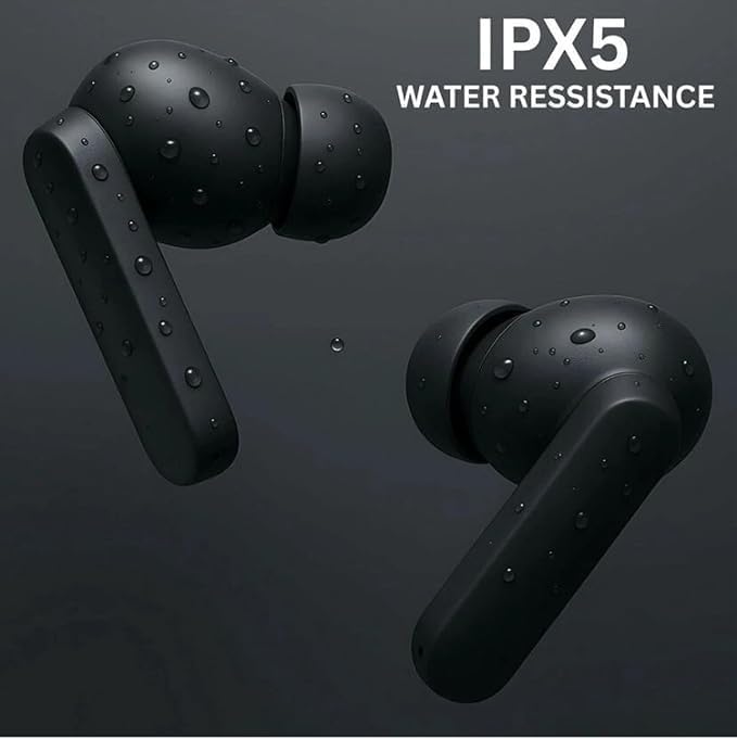 Apritex Wireless Bluetooth 5.3 TWS Earbuds with Charging Case, Touch Control, Deep Bass Stereo Sound, Noise Reduction, Type-C Fast Charging.