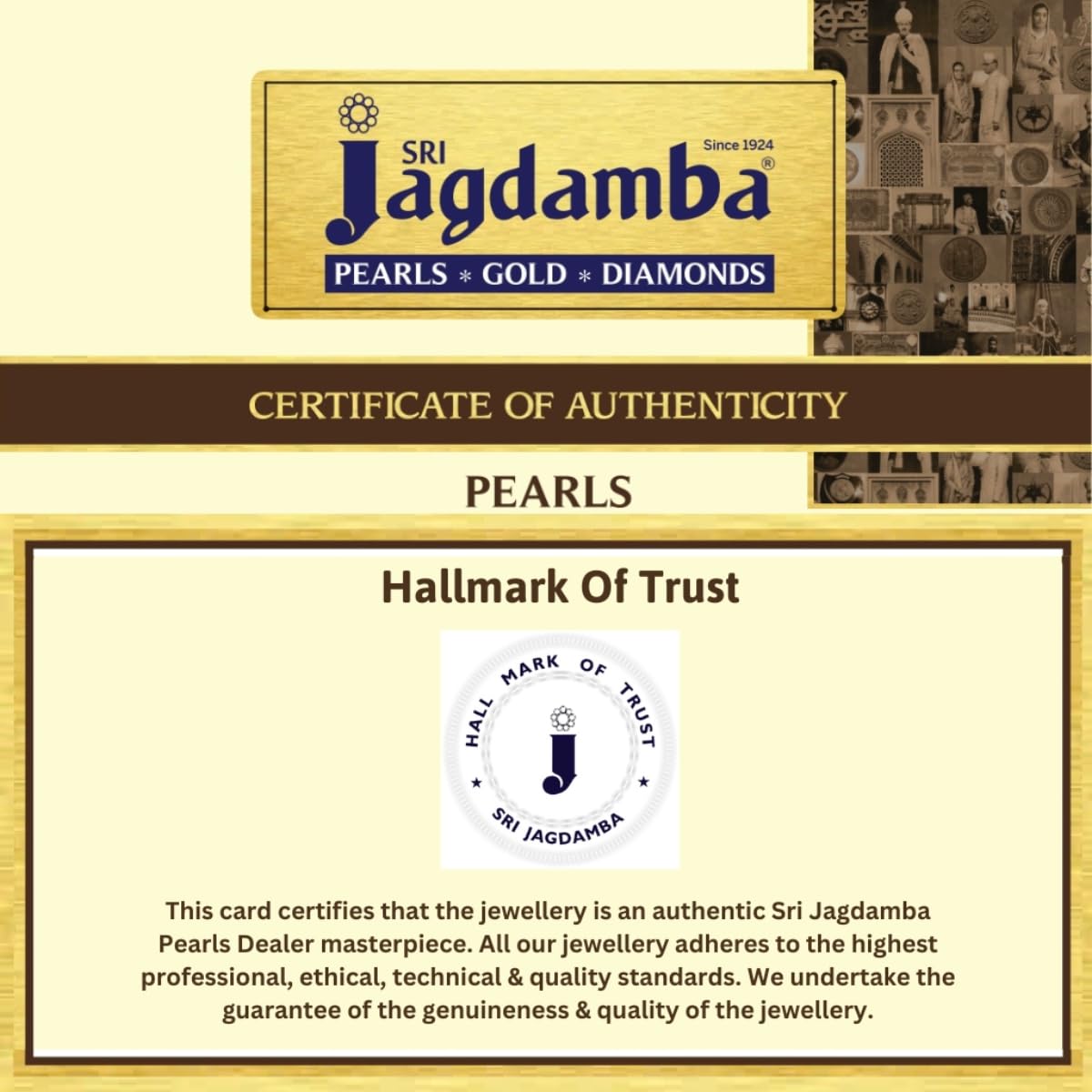 Sri Jagdamba Pearls Dealer Yashvi Pearl Set For Women